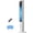 White, variant on 44" Windowless Portable Evaporative Conditioner, 4 Modes & 3 Speeds, 12H Timer, 4L Tank for 24H Cooling, 4 Ice Packs, 17FT Remote, 120° Oscillating Fan for Indoor Use