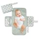 thumbnail image 1 of Cambiador de pañales portátil Tiny Twinkle Travel Sage, 1 of 8