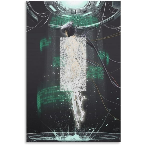 Ghost Movie Art in The Shell Anime Posters Cool Posters