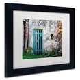 thumbnail image 3 of Trademark Fine Art "The Old Wooden Door" Canvas Art by Philippe Sainte-Laudy White Matte, Black Frame, 3 of 5