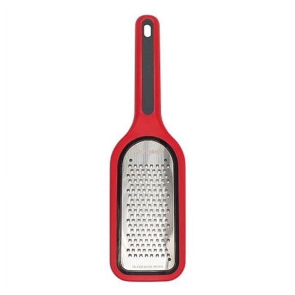 Microplane Select Series Coarse Grater (Red) - Ultra-Sharp Stainless Steel Blade,