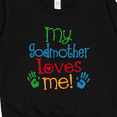thumbnail image 3 of Inktastic My Godmother Loves Me Toddler Sweatshirt, 3 of 4