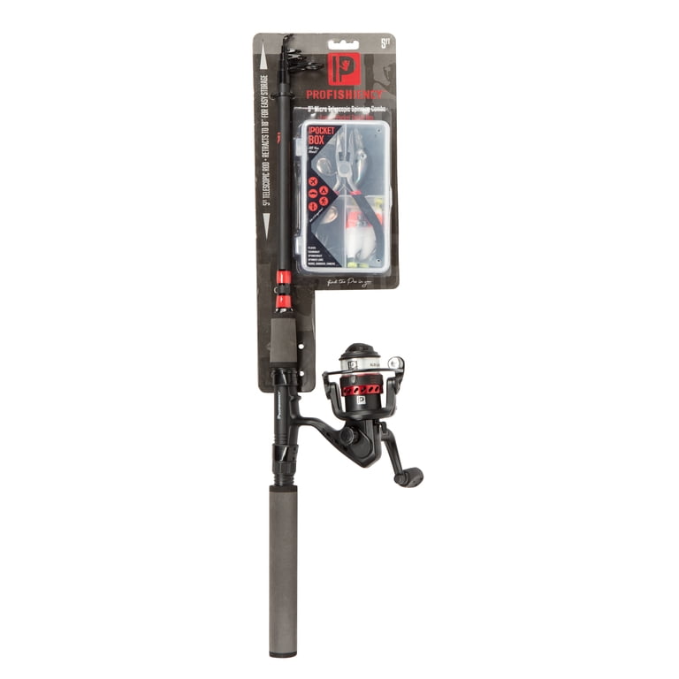 Micro Telescopic Spinning Combo with Tackle Box photo 1
