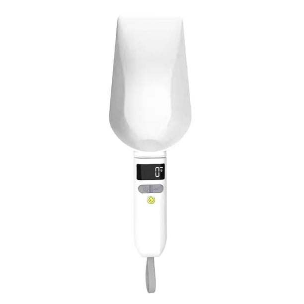 Báscula digital Cuchara electrónica para cocinar alimentos Cuchara medidora de peso para alimentos para perros Cuchara para alimentos para mascotas Pala medidora para alimentos para perros