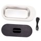 thumbnail image 1 of Máquina de limpieza de gafas, Mini limpiador de joyas portátil de acero inoxidable ABS, para reloj, cepillo de maquillaje, enchufe europeo de 250V, 1 of 10