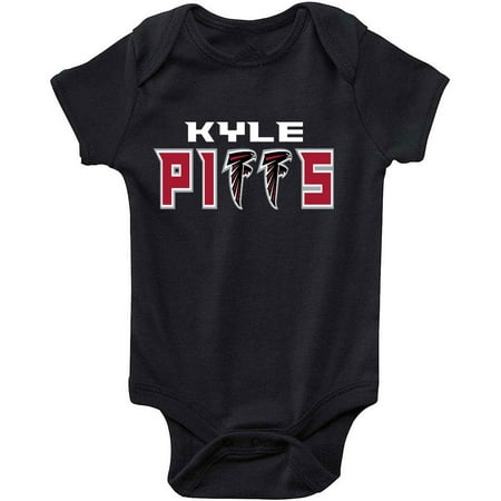 

Black Falcons Kyle Pitts Logo Baby 1 Piece
