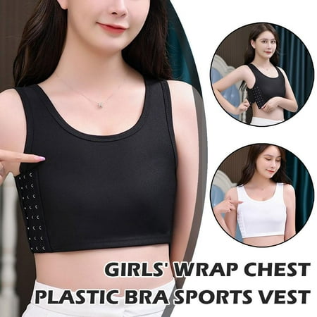 SSKFHGI Sports Bra Closure Yoga Push Up Vest Tops Womens Wrapped Chest Brasb