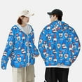 thumbnail image 6 of Gaeub Gnomes in USA Men's and Women's UPF 50+ Long-Sleeved Sun Protection Clothing, Fishing Shirt Long Sleeve Zip - Medium, 6 of 9