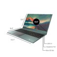 thumbnail image 4 of Gateway 15.6" Ultra Slim Notebook, FHD, AMD Ryzen™ 3 3250U, Dual Core, 128GB Storage, 4GB Memory, Tuned by THX™ Audio, 1.0MP Webcam, HDMI, Windows 10 S, Green, 4 of 12