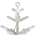 thumbnail image 6 of Northlight 18" White LED Lighted Snowflake Christmas Window Silhouette, 6 of 6