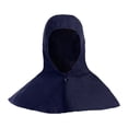 thumbnail image 1 of Capucha de soldadura de mezclilla con protección para el cuello y los hombros, resistente al polvo, ajustable y ignífuga. Estilo C, 1 of 8