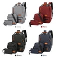 thumbnail image 3 of Conjunto de mochila de 3 uds., mochila para ordenador portátil para hombre y mujer, bolso de hombro, Abanopi Paquete de computadora portátil, 3 of 7