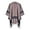 Khaki, variant on Scarf Women's Plaid Shawl Wraps Open Front Poncho Cape Oversized Sweaters Casual Cardigan Shawls For Fall Winter Shawl Wraps For Women