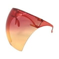 thumbnail image 1 of Multicolor Protective Sunglasses Lightweight Visor Full Face Cover 400, 1 of 1