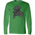 thumbnail image 3 of Inktastic Plague Doctor Spooky Gothic Graphic Long Sleeve T-Shirt, 3 of 5