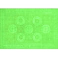 thumbnail image 1 of Ahgly Company Indoor Rectangle Oriental Green Traditional Area Rugs, 3' x 5', 1 of 4