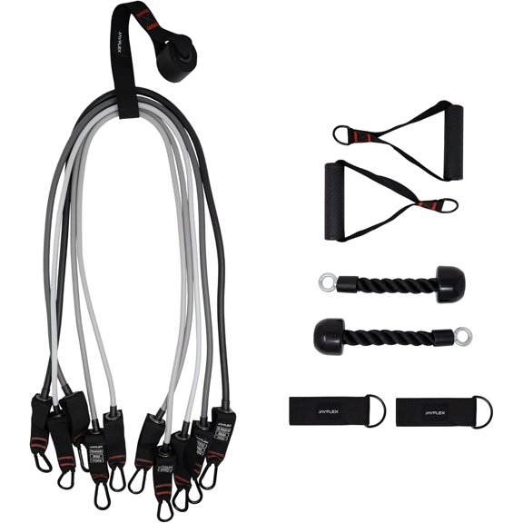 Jayflex Resistance Bands for Working Out - Hyperbell Exercise Bands for a Full Body Workout - Workout Bands Perfect for Strength Training
