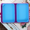 thumbnail image 1 of Greenadscape 3Pcs Blue Storage Trays for Bead Sorting Tray Crafters, 1 of 6