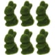 thumbnail image 1 of 6 piezas de simulación de Pascua juguete animal conejo muñeca modelo decoración de fiesta en casa, 1 of 7