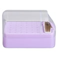 thumbnail image 2 of Portabrocas Para Uñas, Caja Expositora De Brocas De 30 Agujeros Con Cepillo De Limpieza, Caja Contenedora A Prueba De Polvo Para Cabezal De Pulido De Uñas, 2 of 7