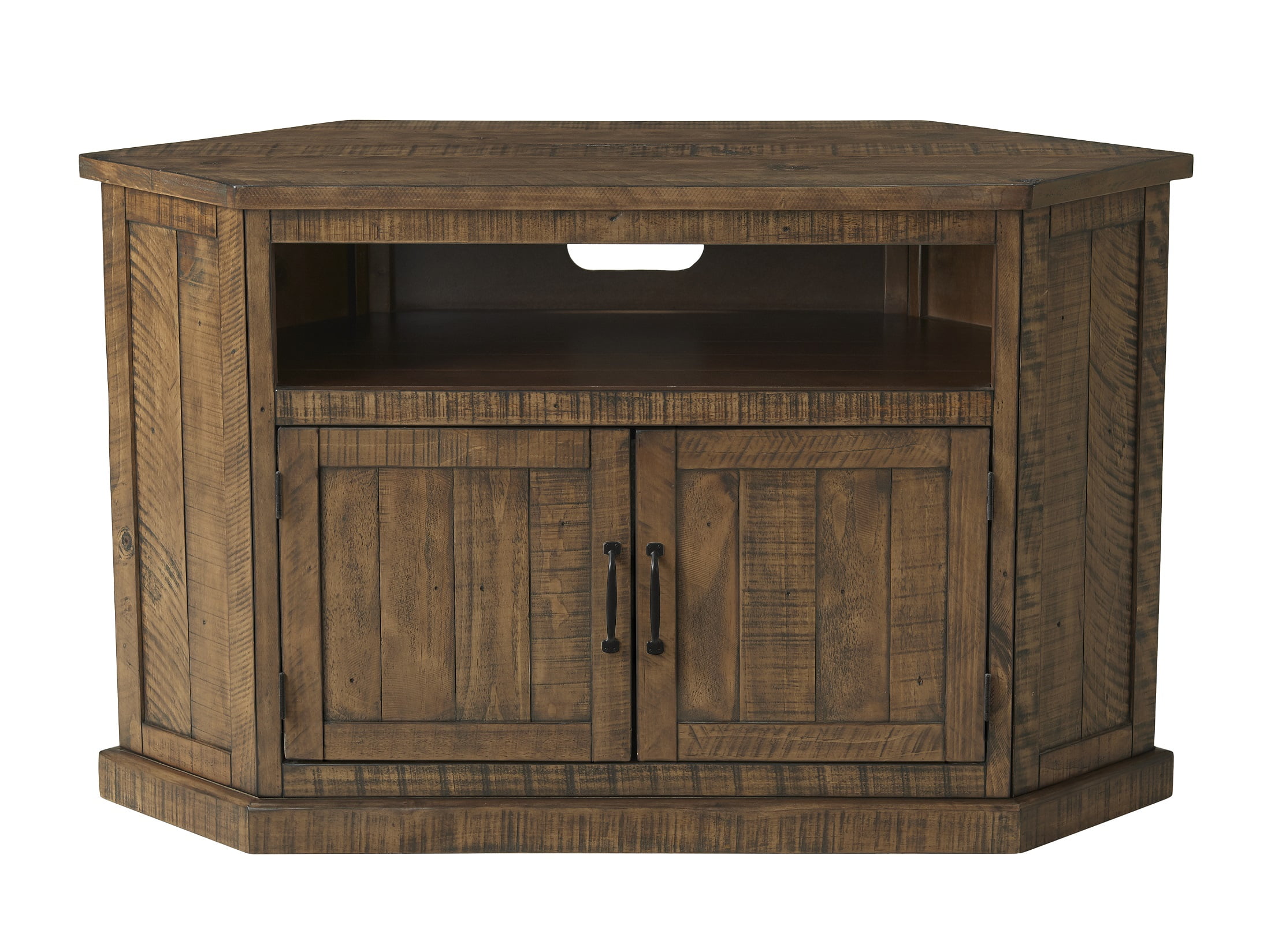 Martin Svensson Home Rustic 50" Corner TV Stand Natural