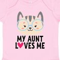 thumbnail image 4 of Inktastic My Aunt Loves Me Niece Cat Girls Baby Bodysuit, 4 of 5
