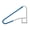 55*32 inch, variant on Heavy Duty 304 Stainless Steel Pool Handrail with Non-Slip Blue Grip, Supports 375 lbs, Easy Mount Base Plate for Inground Pools 55x32 inch