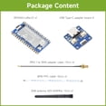 thumbnail image 2 of RP2040-LoRa Development Board, Integrates SX1262 RF Chip, Long-Range Communication, LF Kit, Bundle with USB Type-C Adapter Board and 8PIN FPC Cable ~15cm, 2 of 4