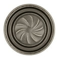 thumbnail image 2 of Hickory Hardware Roma 1-1/4 Inch Diameter Black Nickel Vibed Cabinet Knob P3461-BNV, 2 of 2