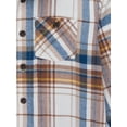 thumbnail image 2 of Wonder Nation Boys Hooded Flannel Shirt, Sizes 4-18, 2 of 3