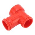 thumbnail image 3 of Beer Keg Tee Joints, Sealing Gasket  ABS Pressure Bottle 3 Way Adapter  For Dinner Party, 3 of 8
