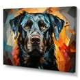 thumbnail image 2 of Designart art Mural de Chien, art Mural Pop art de Chien Inquisiteur I, Déco Murale de Chien, Toile Moderne Turquoise, 40x30 Pouces, 2 of 5