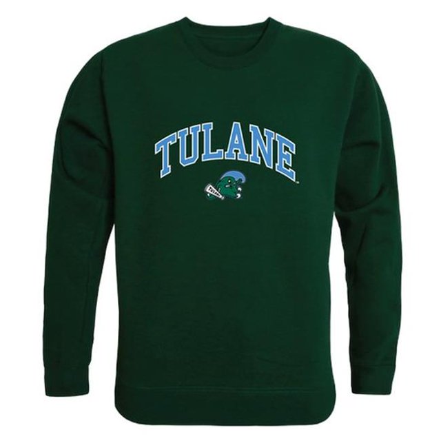 W Republic 541-198-FOR-04 Tulane University Campus Chandail en Molleton Col Rond, Forêt - Extra Large