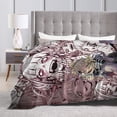 thumbnail image 4 of My Hero Academia Himiko Toga Bed Blanket Air Conditioner Quilt Ultra Soft Flannel Blanket All Season Fuzzy Blanket Reversible Fluffy Plush Blanket 50"X40", 4 of 8