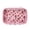 A, variant on Transparency Makeup Bag With Adorable bows Detail Spacious Cosmetic Holder Toiletry Bag For Purse Or Luggage