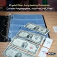 thumbnail image 5 of 1 pack of 20 BCW 2 ¾" x 6 ¾" Currency 4-Pocket Pro Binder Pages, 5 of 5