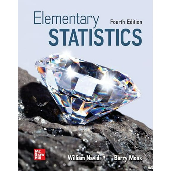 Pre-Owned Loose Leaf Version for Elementary Statistics, 9781264136407, 1264136404, Paperback, 4 edition