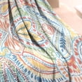 thumbnail image 3 of Multicolor Paisley Pattern Blanket,Comfortable Soft Flannel Throw Blanket,All Season,Warm Lightweight Blankets for Sofa Bed Couch Living Room Chair,30"x40", 3 of 4