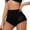 Black a, variant on Women's High Waist Shaping Panties, Striped Mesh Panels, Firm Compression to Shape Waist & Hip Lines Daily Black a XXL