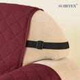 thumbnail image 4 of Subrtex Reversible Sofa Slipcover Quilted Couch Cover,XL Sofa,Wine, 4 of 6