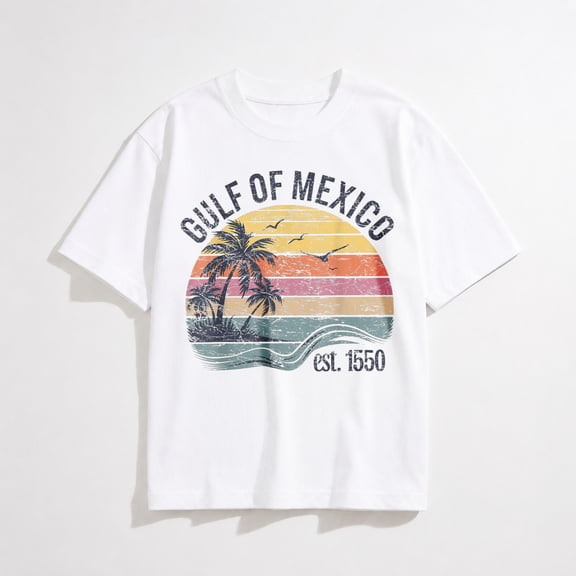 Retro Gulf of Mexico T-Shirt