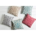 thumbnail image 3 of Transitional AL002-2020P Square 20" x 20" Pillow Cover + Poly Insert, 3 of 5