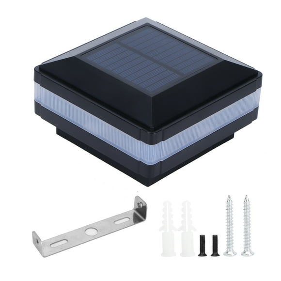 Pilier de Lumière, Double Lumière de Clôture d'Induction de Couleur pour les Villas pour les Allées pour les Couloirs pour les Jardins Blanc Chaud + Bleu