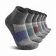 thumbnail image 1 of Chenchen 6 Pairs Merino Wool Ankle Running Hiking Socks Compression Support Breathable Thick Cushion No Show Socks for Women Men, 1 of 1
