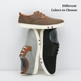 thumbnail image 5 of Bruno Marc Men's Brown Oxford Sneakers Dress Shoes JH19002M, 5 of 5