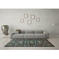 thumbnail image 3 of Ahgly Company Indoor Rectangle Animal Light Blue Traditional Area Rugs, 8' x 12', 3 of 4