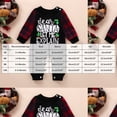 thumbnail image 4 of mgoYE Newborn Baby Boy Girl Fall Winter Christmas Clothes 3 6 9 12 Month Plaid Long Sleeve Romper Jumpsuit Cute Infant One Piece Outfit(Black,0-3 Months), 4 of 9