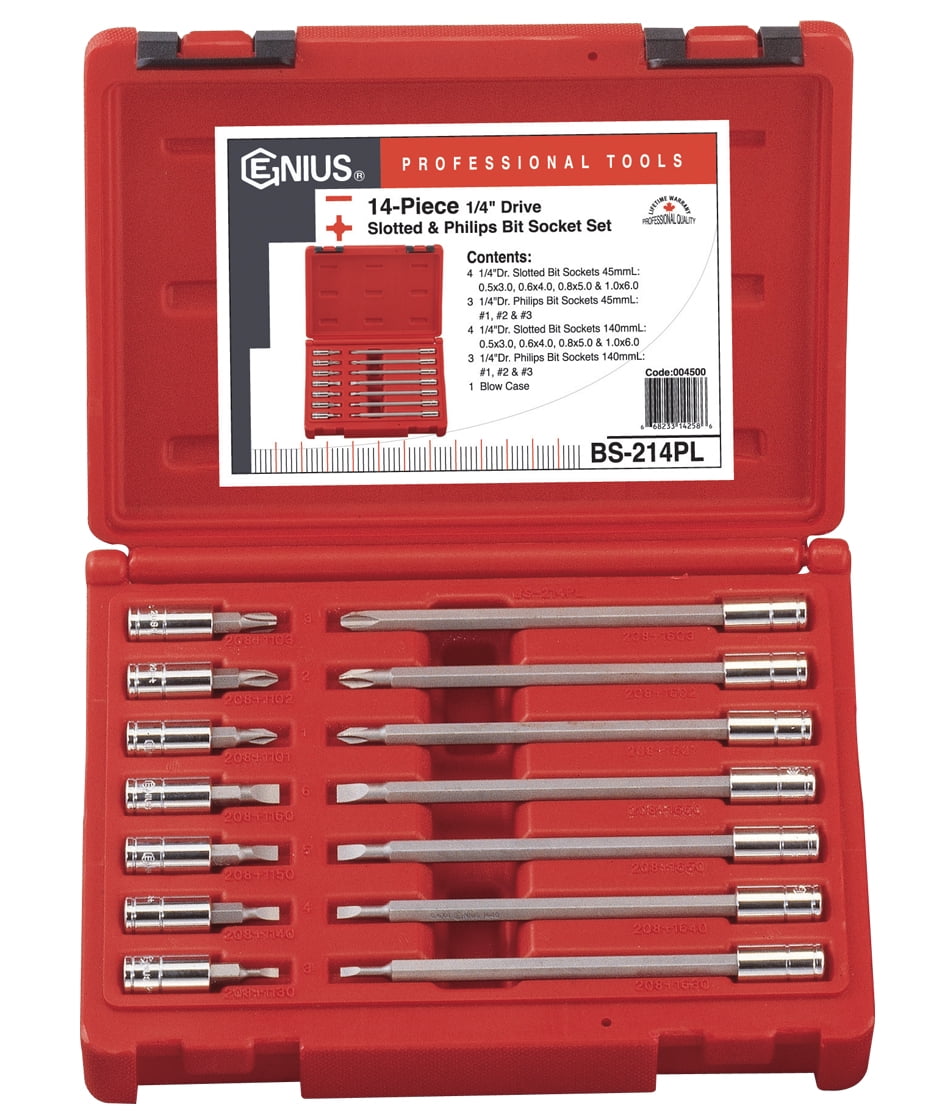 slotted socket set
