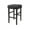 A4 dark grey, variant on 1 Square Stool Covers Home Jacquard Elastic Bar Stool Slipcovers Counter Saddle Seat Covers Living Room Coffee Restaurant