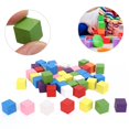 thumbnail image 1 of Herwey 2 Sets Colored Block Set Pine Wood Children Geometry Enlightenment Early Education Toy,Colored Block Toy,Enlightenment Toy, 1 of 8
